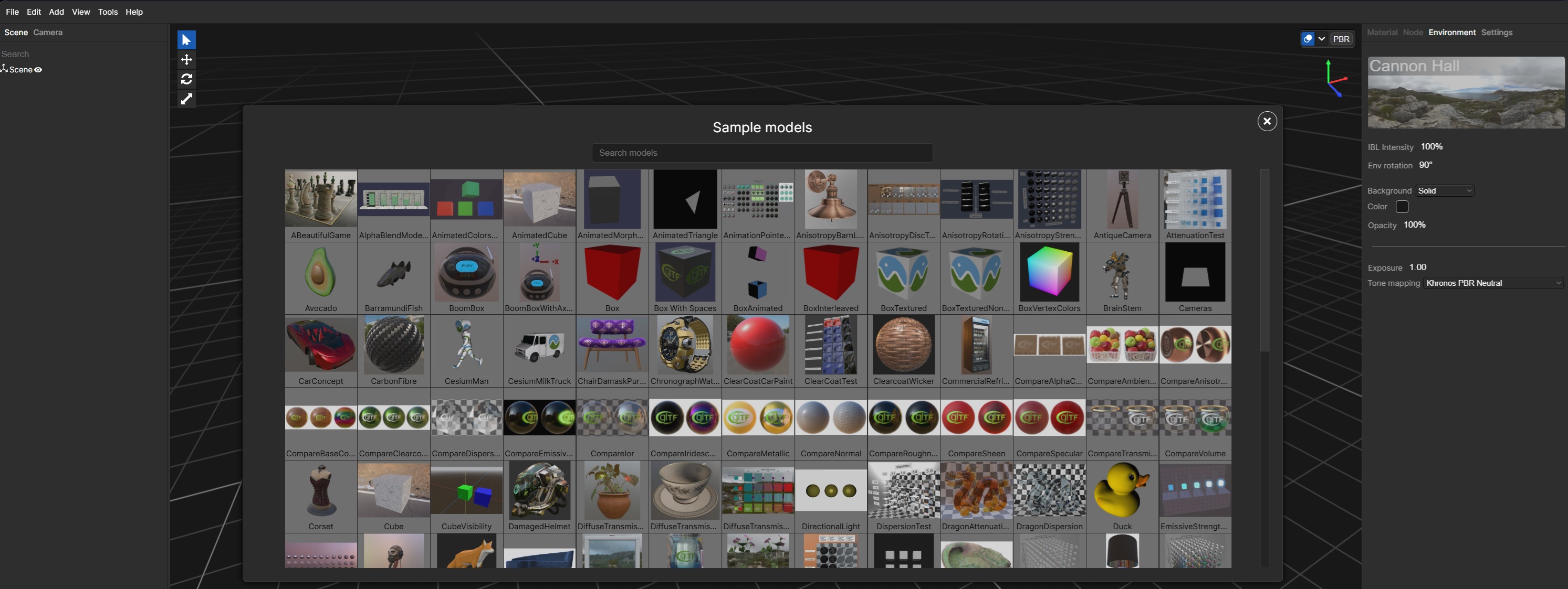 GLTF Editor